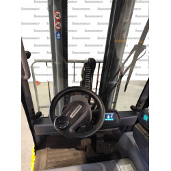 Electrostivuitor Jungheinrich EFG 215, capacitate 1500 kg, înălțime de ridicare 4800 mm