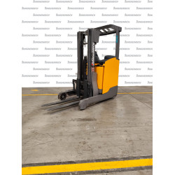 Stivuitor electric Jungheinrich ETV 112, capacitate 1200 kg, catarg triplex, înălțime ridicare 4550 mm