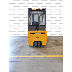 Electric counterbalance forklift Jungheinrich EFG 220, capacity 2000 kg, lift height 4400 mm