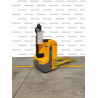 Electric pallet truck, EJE 114, capacity 1400 kg