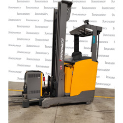 Stivuitor electric Jungheinrich ETV 210, capacitate 1000 kg, catarg triplex, înălțime ridicare 6500 mm