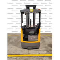 Stivuitor electric Jungheinrich ETV 210, capacitate 1000 kg, catarg triplex, înălțime ridicare 6500 mm