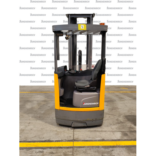 Stivuitor electric Jungheinrich ETV 210, capacitate 1000 kg, catarg triplex, înălțime ridicare 6500 mm