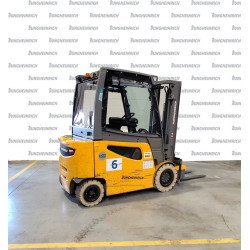 Electrostivuitor Jungheinrich EFG 430k li-ion, capacitate 3000 kg, înălțime ridicare 3100 mm
