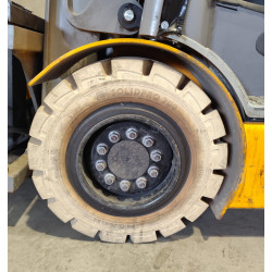 Electrostivuitor Jungheinrich EFG 430k li-ion, capacitate 3000 kg, înălțime ridicare 3100 mm