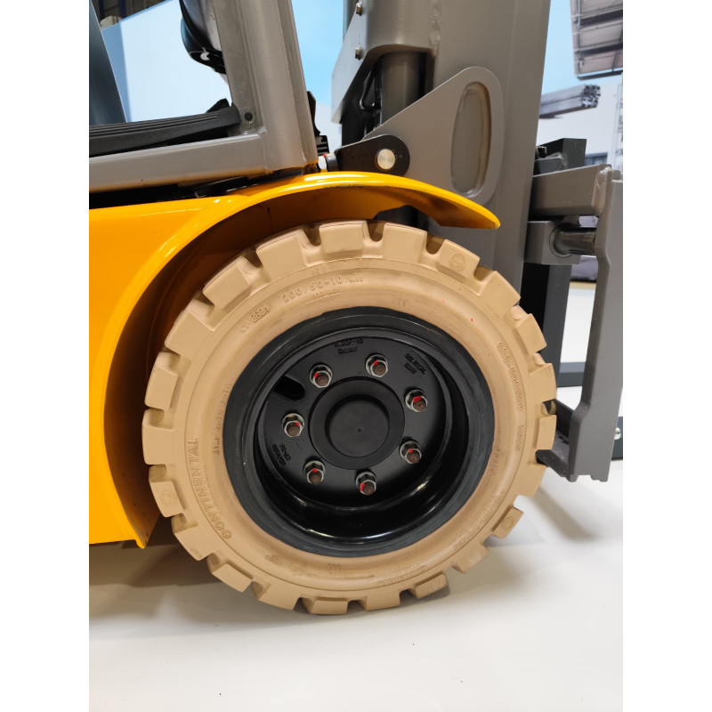 Electrostivuitor Jungheinrich EFG 320, capacitate 2000 kg, înălțime de ridicare 5000 mm