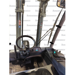 Electric counterbalance forklift Jungheinrich EFG 425, capacity 2500 kg, lift height 3300 mm