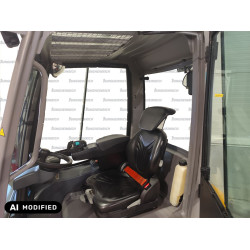 Electrostivuitor Jungheinrich EFG 216, capacitate 1600 kg, înălțime de ridicare 4800 mm