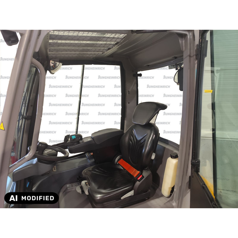 Electric counterbalance forklift Jungheinrich EFG 216, capacity 1600 kg, lift height 4800 mm