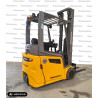 Electric counterbalance forklift Jungheinrich EFG 215, capacity 1500 kg, lift height 4000 mm
