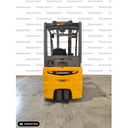 Electric counterbalance forklift Jungheinrich EFG 215, capacity 1500 kg, lift height 4000 mm