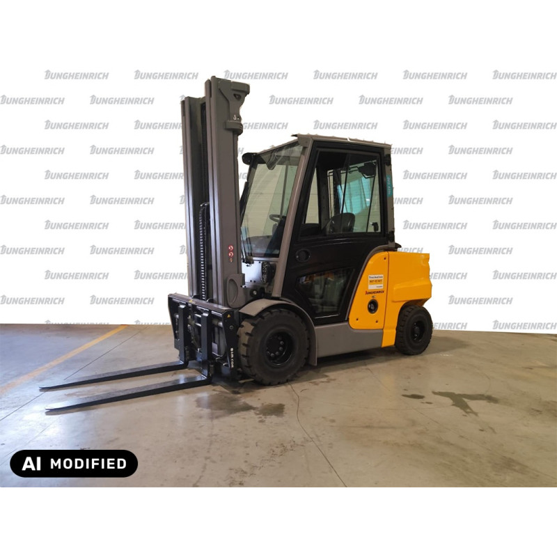 RECONDITIONAT - Motostivuitor diesel Jungheinrich, capacitate 2500 kg - Jungheinrich shop !