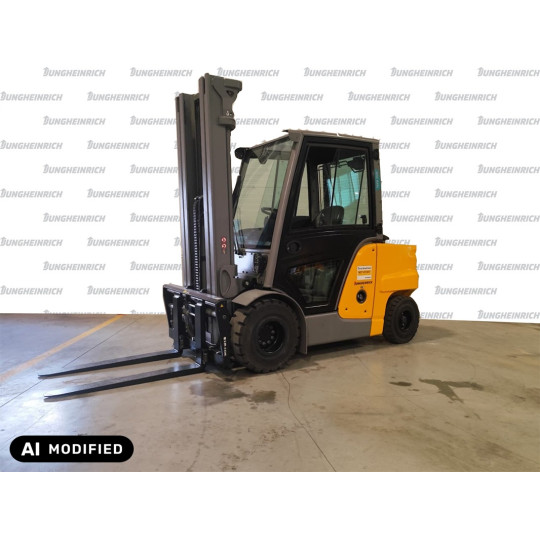 RECONDITIONAT - Motostivuitor diesel Jungheinrich, capacitate 2500 kg - Jungheinrich shop !