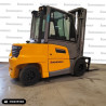 Diesel counterbalance forklift Jungheinrich DFG 435s, capacity 3500 kg, lift height 5500 mm