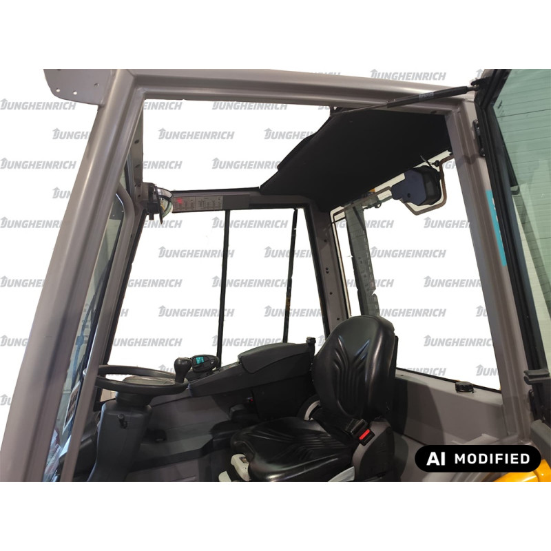 Diesel counterbalance forklift Jungheinrich DFG 435s, capacity 3500 kg, lift height 5500 mm