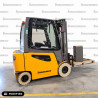 Electrostivuitor Jungheinrich EFG 425k, capacitate de ridicare 2500 kg, înălțime de ridicare 3100 mm