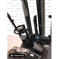 Electric counterbalance forklift Jungheinrich EFG 320, capacity 2000 kg, lift height 5000 mm