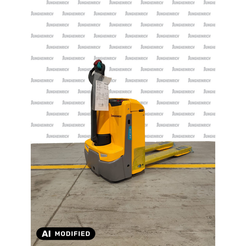 Transpalet electric Jungheinrich, capacitate 1400 kg, EJE 114
