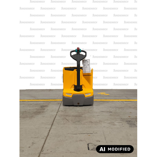 Transpalet electric Jungheinrich, capacitate 1400 kg, EJE 114
