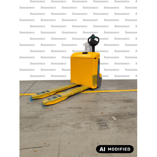 Transpalet electric Jungheinrich, capacitate 1400 kg, EJE 114