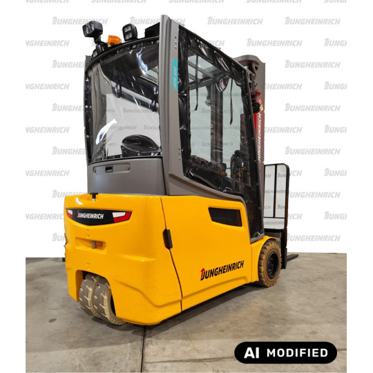 Used electric counterbalance truck - Jungheinrich EFG 220