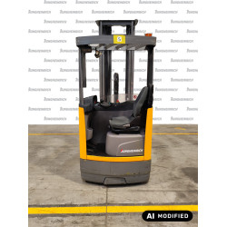 Stivuitor electric Jungheinrich ETV 210, capacitate 1000 kg, catarg triplex, înălțime ridicare 6500 mm
