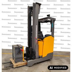 Reach truck Jungheinrich ETV 210, capacity 1000 kg, lift height 6500 mm