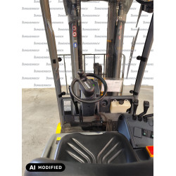 Electric counterbalance forklift Jungheinrich EFG 115, capacity 1500 kg, lift height 4500 mm
