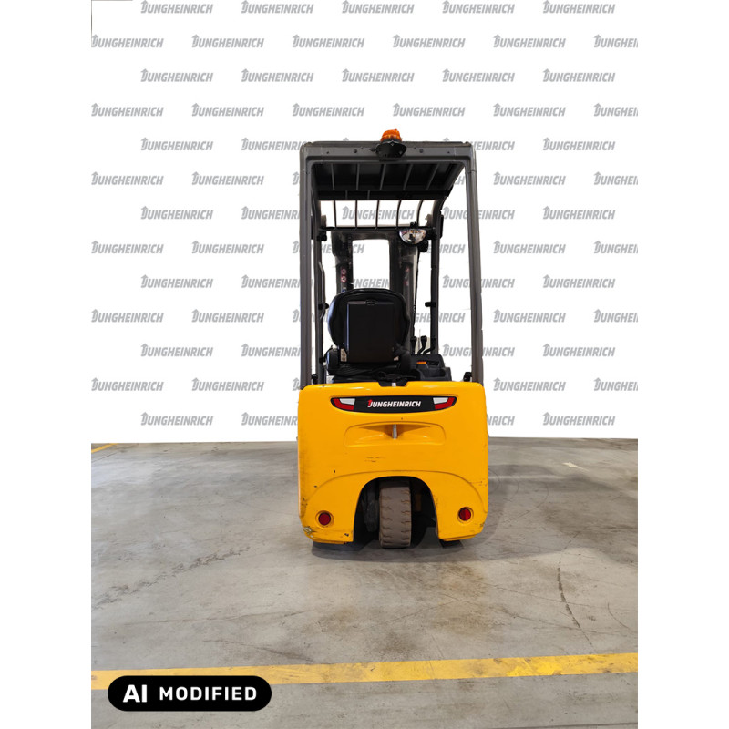 Electric counterbalance forklift Jungheinrich EFG 115, capacity 1500 kg, lift height 4500 mm