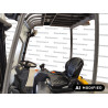 Electric counterbalance forklift Jungheinrich EFG 115, capacity 1500 kg, lift height 4500 mm
