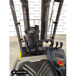 Electric counterbalance forklift Jungheinrich EFG 115, capacity 1500 kg, lift height 4500 mm