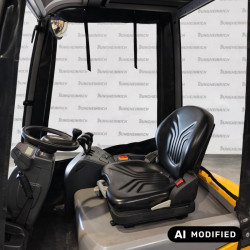Electric counterbalance forklift Jungheinrich EFG 115, capacity 1500 kg, lift height 4500 mm