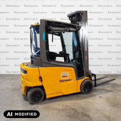 Electric counterbalance forklift Jungheinrich EFG 320, capacity 2000 kg, lift height 5500 mm