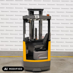 Stivuitor electric Jungheinrich ETV 210, capacitate 1000 kg, catarg triplex, înălțime ridicare 6500 mm