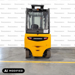 Electric counterbalance forklift Jungheinrich EFG 425k, capacity 2500 kg, lift height 4300 mm