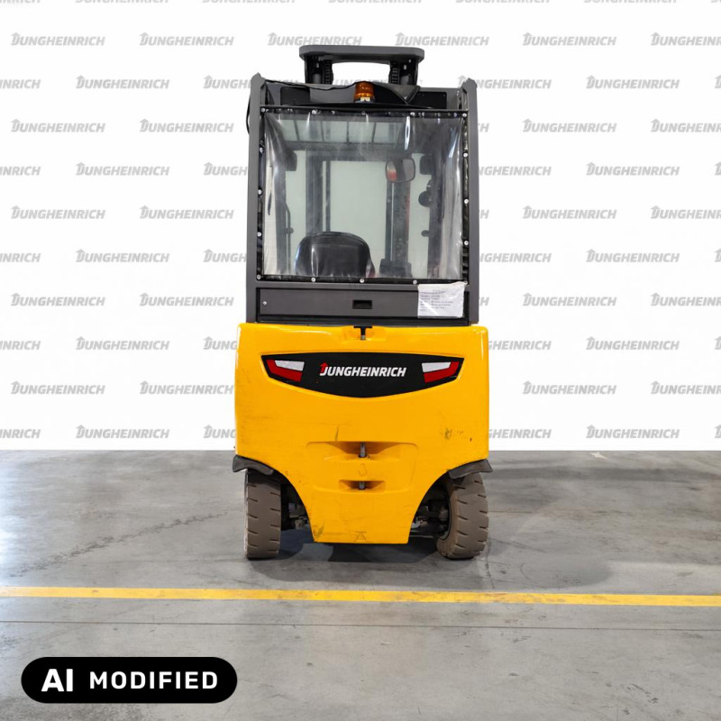 Electric counterbalance forklift Jungheinrich EFG 425k, capacity 2500 kg, lift height 4300 mm