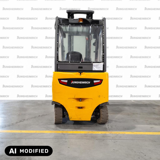 Electric counterbalance forklift Jungheinrich EFG 425k, capacity 2500 kg, lift height 4300 mm