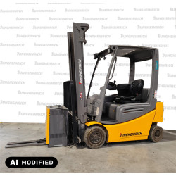 Electrostivuitor Jungheinrich EFG 316k, capacitate 1600 kg, înălțime de ridicare 3700 mm