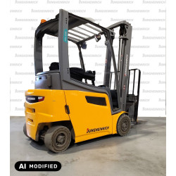 Electric counterbalance forklift Jungheinrich EFG 316k, capacity 1600 kg, lift height 3700 mm