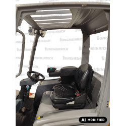 Electrostivuitor Jungheinrich EFG 316k, capacitate 1600 kg, înălțime de ridicare 3700 mm