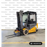 Electric counterbalance forklift EFG 430k li-ion, capacity 3000 kg, lift height 3100 mm