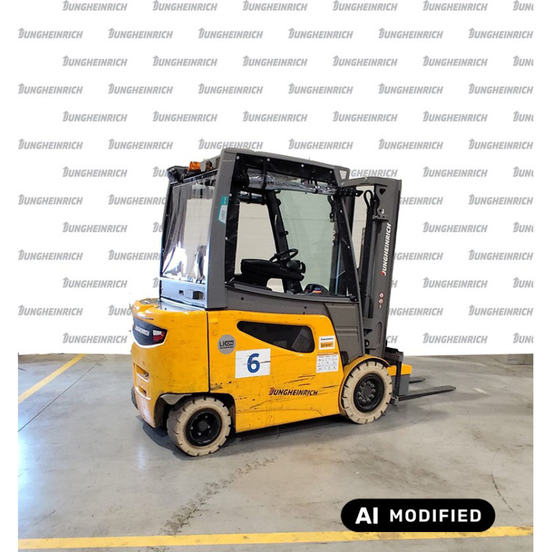 Electric counterbalance forklift EFG 430k li-ion, capacity 3000 kg, lift height 3100 mm