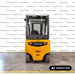 Electric counterbalance forklift EFG 430k li-ion, capacity 3000 kg, lift height 3100 mm