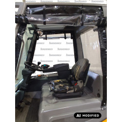 Electric counterbalance forklift EFG 430k li-ion, capacity 3000 kg, lift height 3100 mm