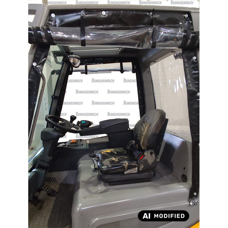 Electric counterbalance forklift EFG 430k li-ion, capacity 3000 kg, lift height 3100 mm