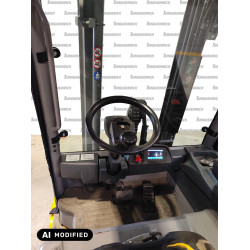 Electric counterbalance forklift EFG 430k li-ion, capacity 3000 kg, lift height 3100 mm
