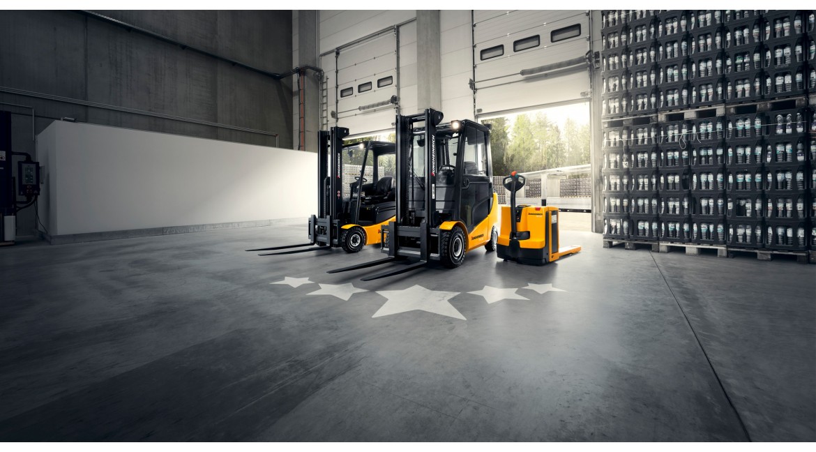 Discover the range of JUNGSTARS forklifts from Jungheinrich